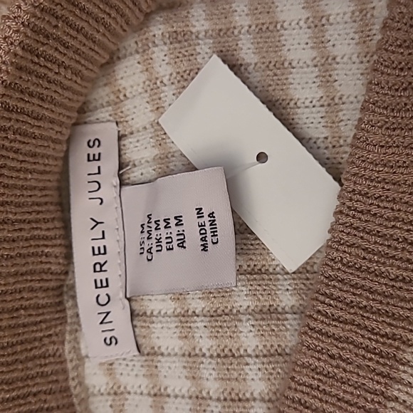 NWT Womens Sincerely Jules Sweater Set Including Halter Top & Skirt Size M - Picture 7 of 8